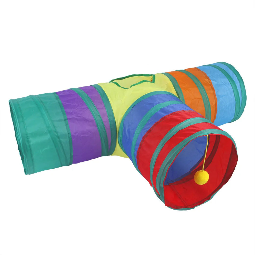 Foldable Cat Tunnel Breathable