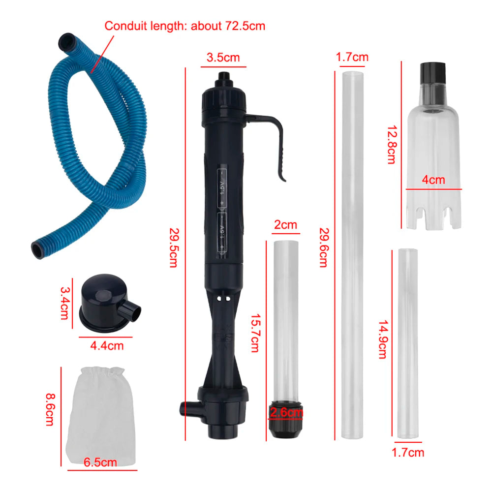 Aquarium Gravel Siphon Vacuum for Water Changing and Sand Cleaner