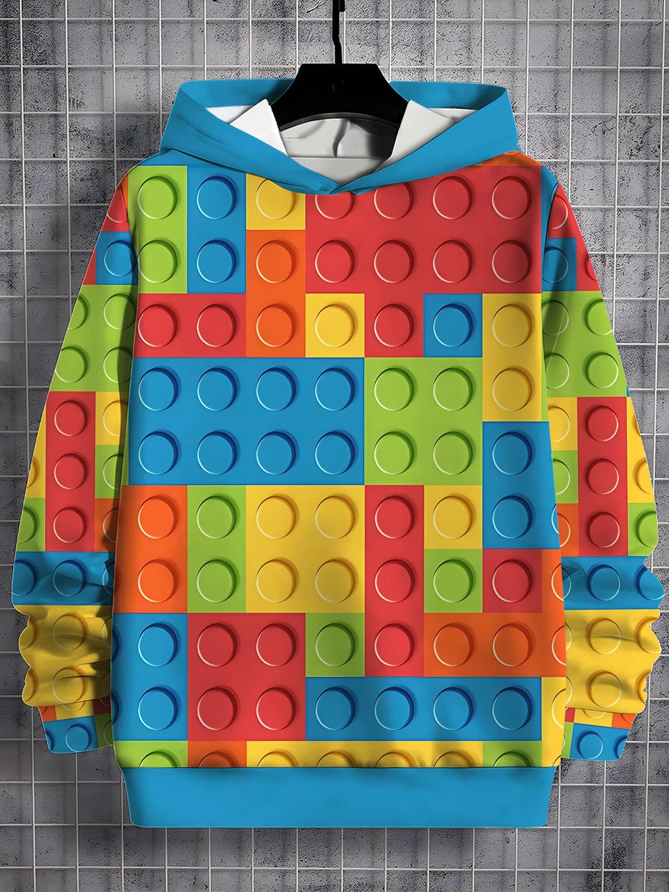 L-LEGOS 3D Print All Seasons Pullover Tops