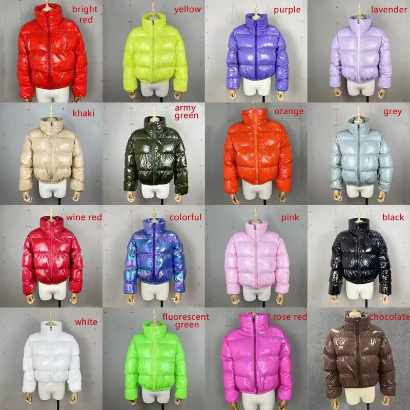 Leisure High Street Style Women's Puff Sleeve Jacket