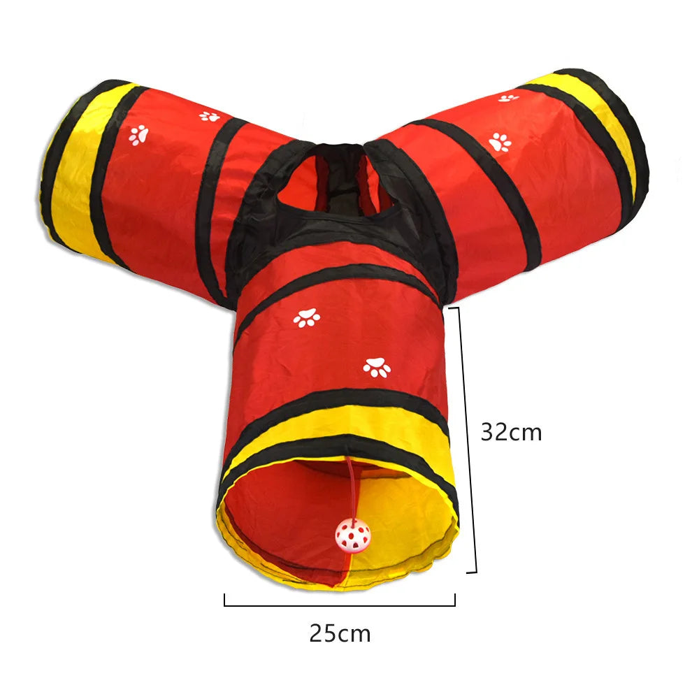 Foldable Cat Tunnel Breathable