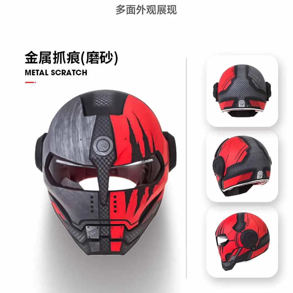 M-XL Motorcycle Helmet Bright Joker Full Face