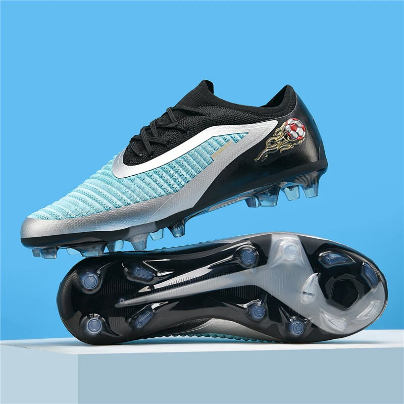 Boys Long Spike Training Cleats Soccer Shoes