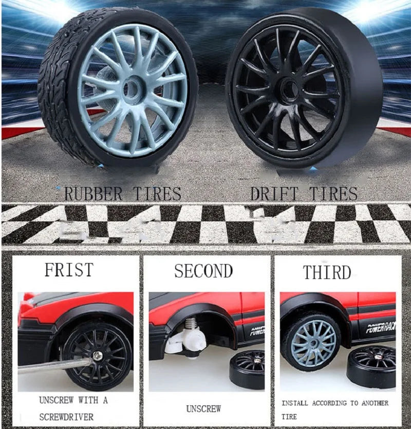 High Speed Remote Control Mini  Drift Racing Car