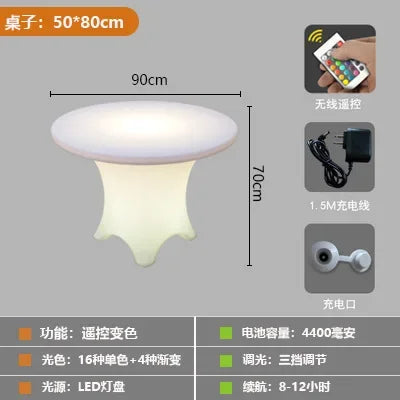 Led Tables For Bar Dining Kitchen