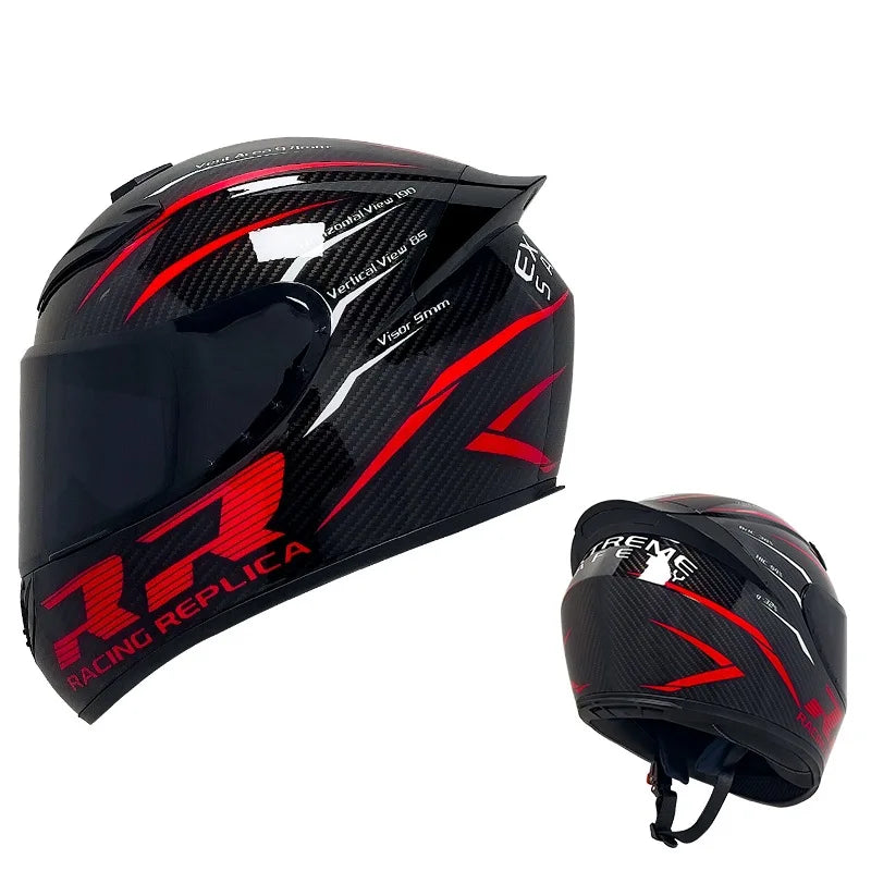 Motorcycle Helmet Safe All Seasons Full Helmet