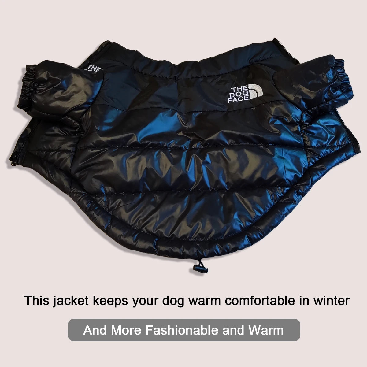 Large Winter Pet Dog Clothes Warm Windproof Jacket