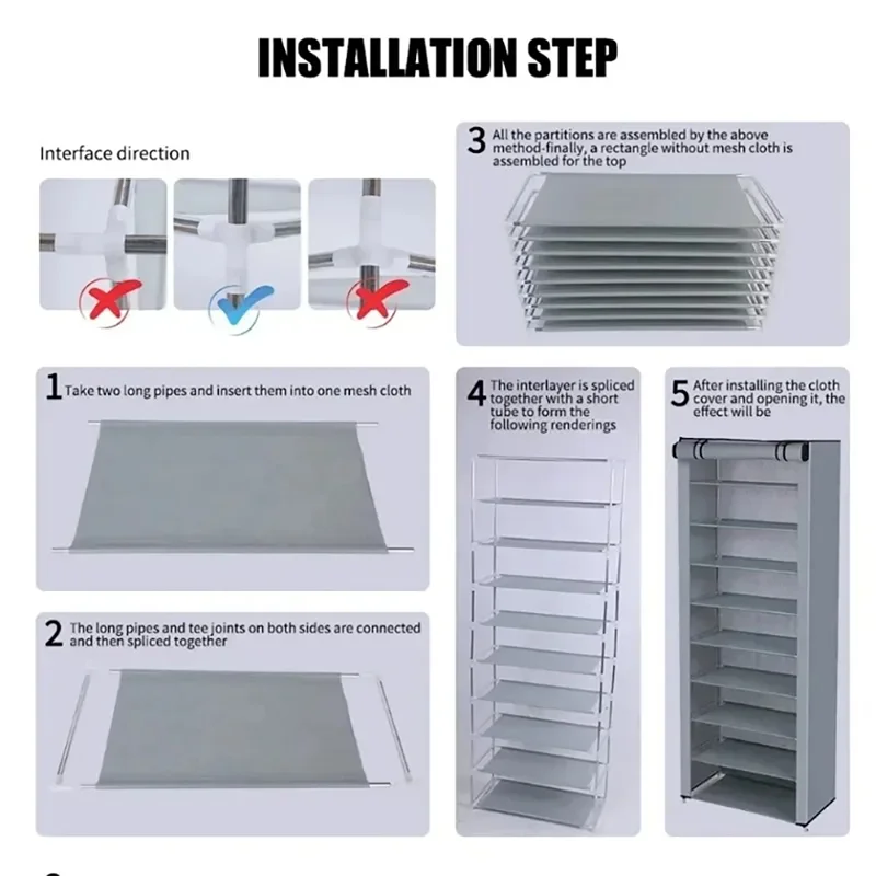 Dustproof Space-saving Shoe Cabinet