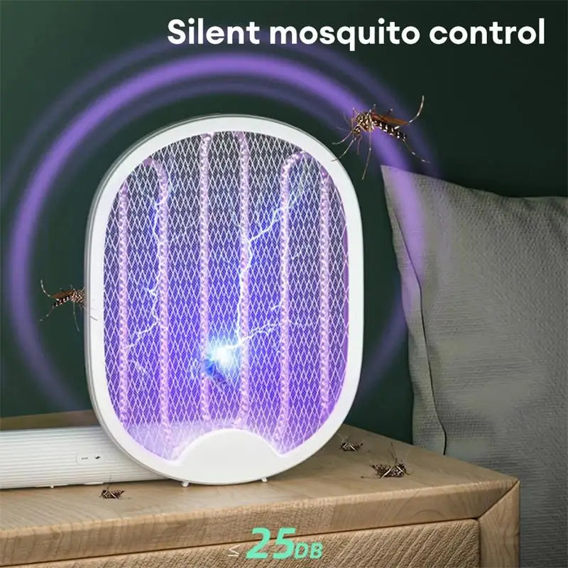 Foldable Electric Mosquito Killer Swatter