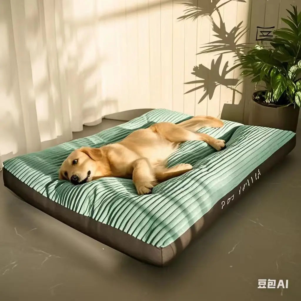 Washable Large Corduroy Thick Deep Sleep Cushion