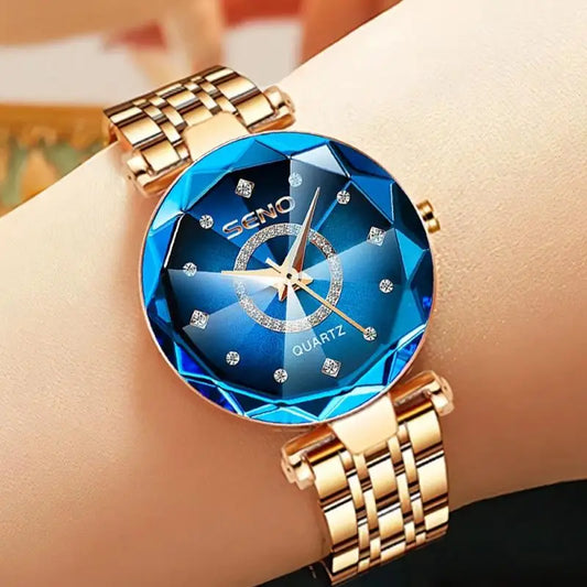 Ocean Star Womens Crystal Watch