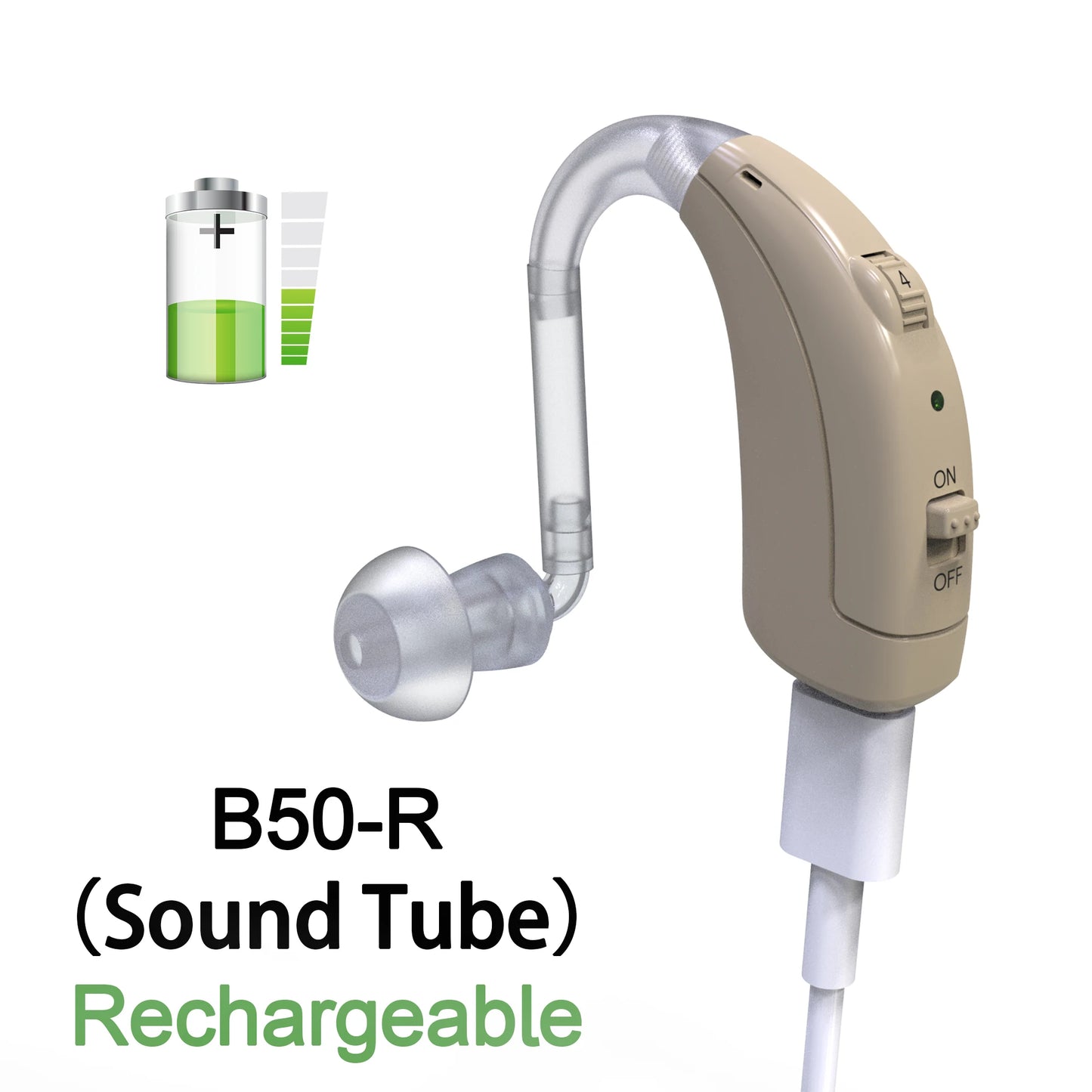 Digital Hearing Aid Adjustable Tone Sound Amplifier