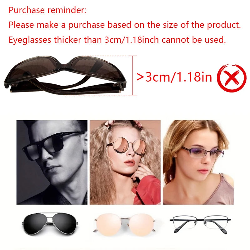 Universal Car-Mounted Eyeglass Case