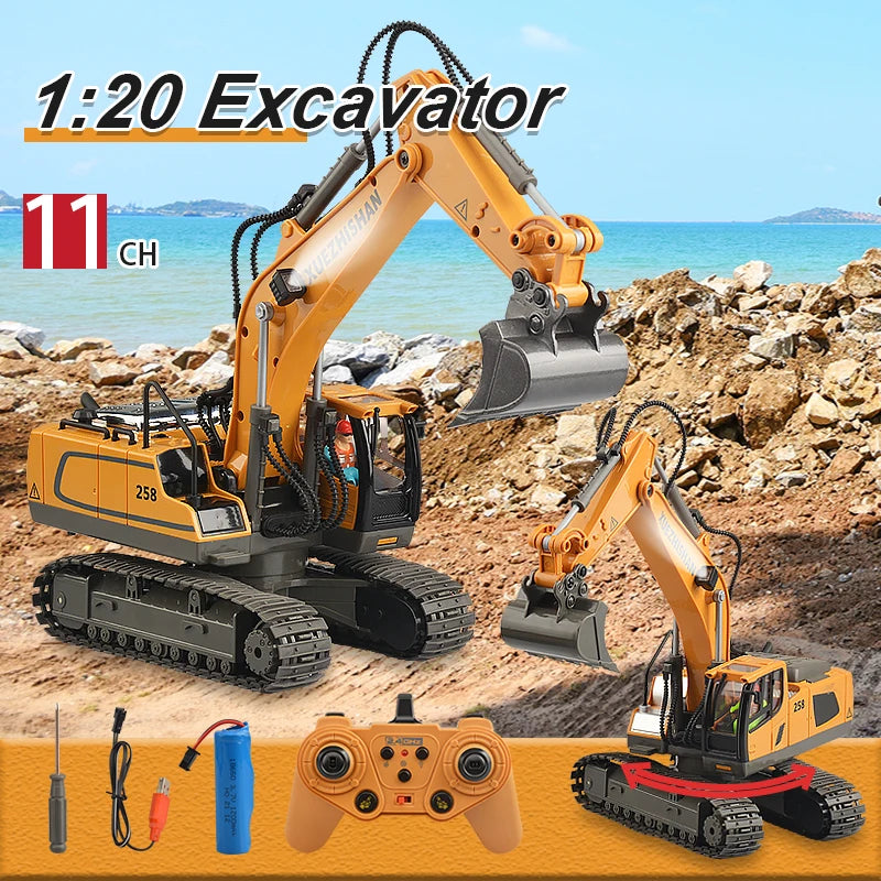Remote Control Excavator Dump Truck Bulldozer
