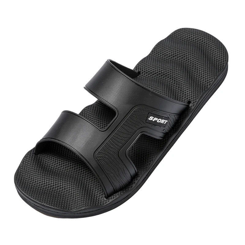 Men's Soft Slides Comfortable Slip-On Footwear