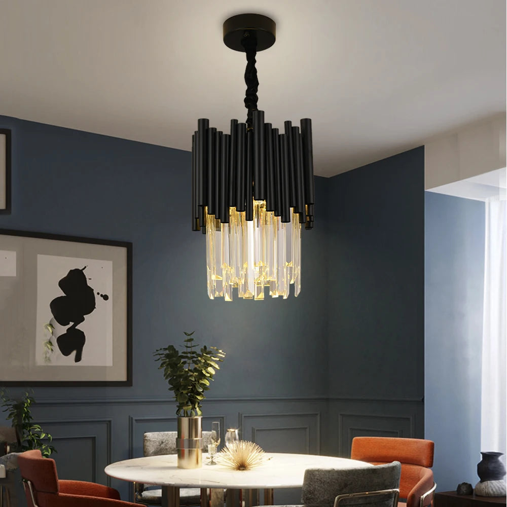 Black Creative Pendant Lights For Dining Room Kitchen Island