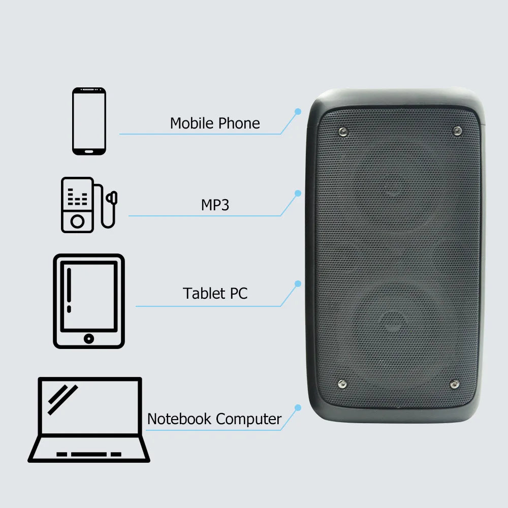 Kinglucky KTS-1265 wireless speaker