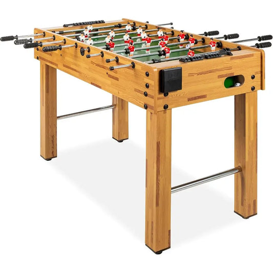 Competition Sized Foosball Table w/ 2 Balls, 2 Cup Holders