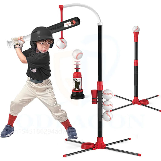 3 in 1 T Ball Set for Kids Baseball with Hanging Tee