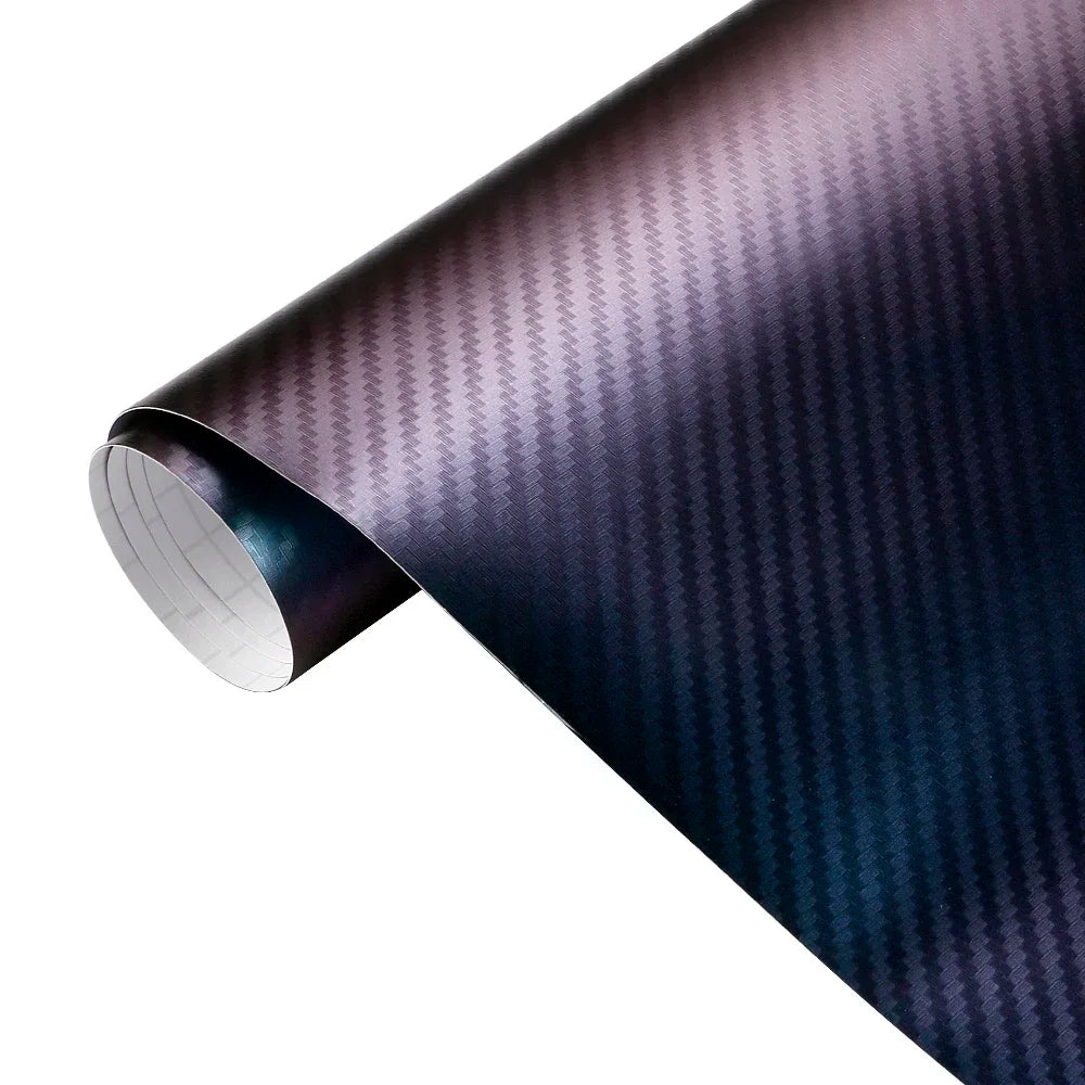 Chameleon 3D Carbon Fiber Vinyl Film Decal