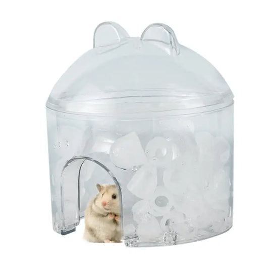 Cooling House Small Animal Rest Ice Nest Hollowed-out Design
