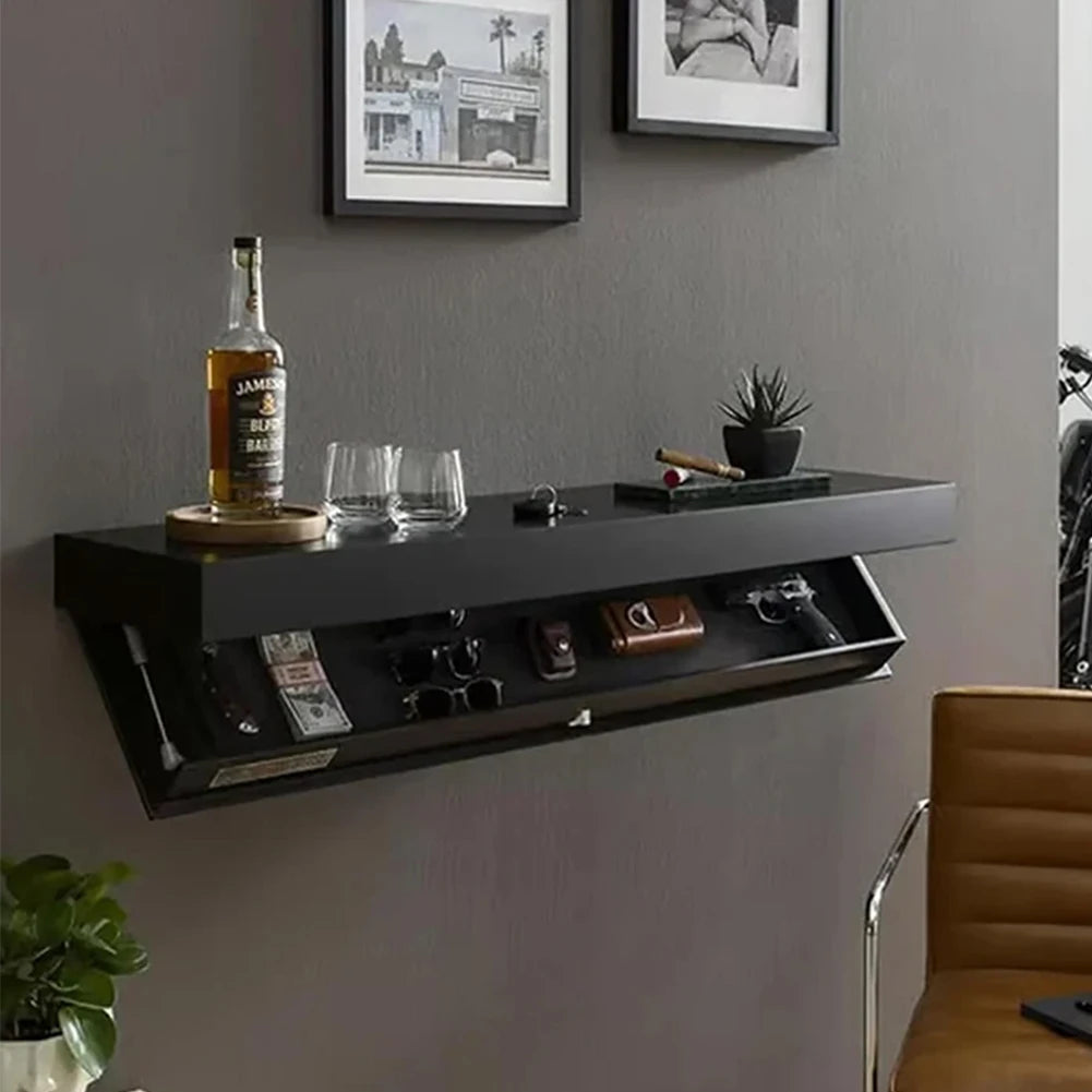 Wooden Secret Compartment Concealed Floating Shelves
