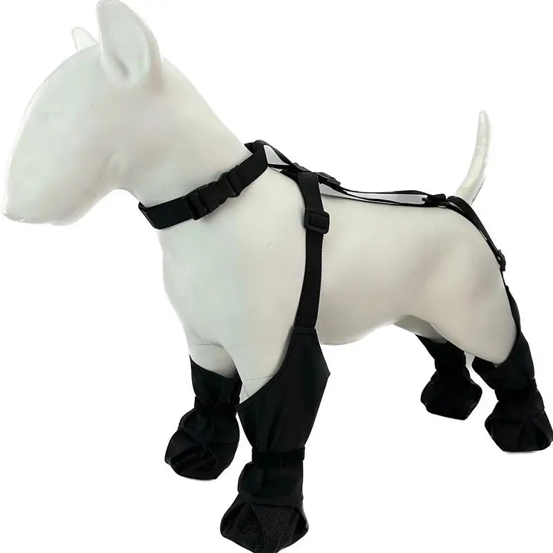 Dog Shoes Waterproof Adjustable Dog Boots