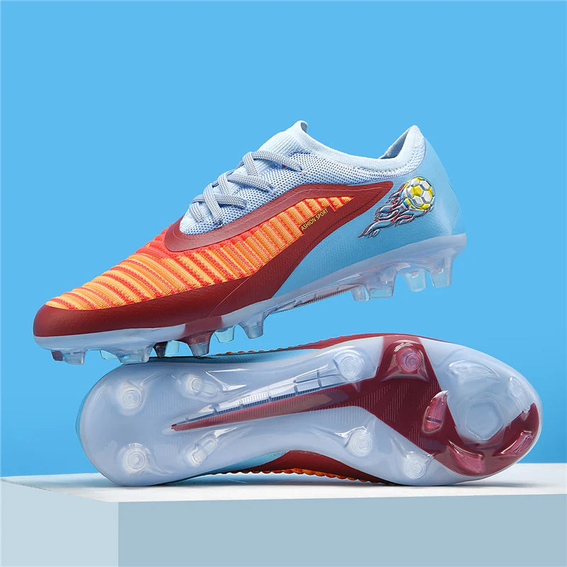 Boys Long Spike Training Cleats Soccer Shoes