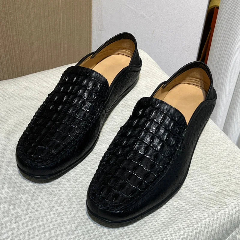 Genuine Leather Comfort High End Driving Shoes