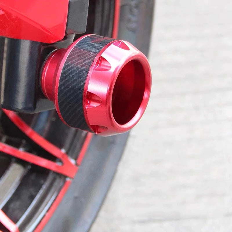 2Pc Aluminum Colorful Crash Scooter Frame Slider Protector