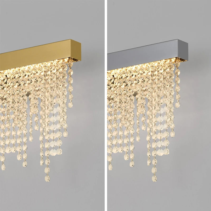Modern Crystal Wall Sconce For Bedroom