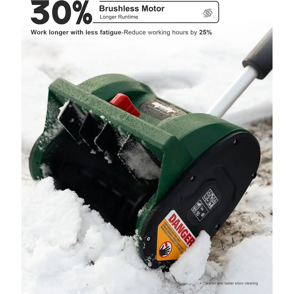 Brushless 12” Cordless Snow Blower Electric