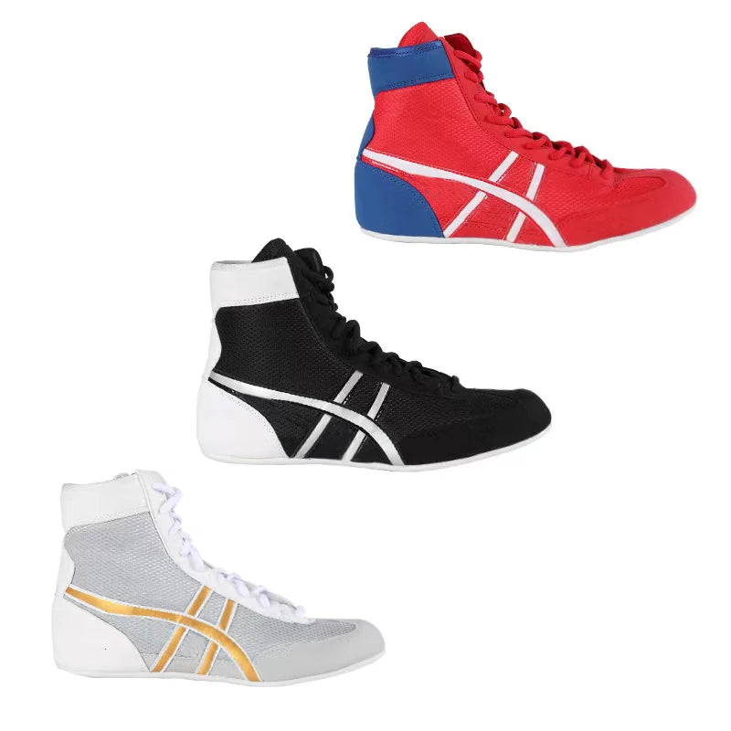 Professional Unisex Boxing Shoes Breathable Wear-Resistant Non-Slip