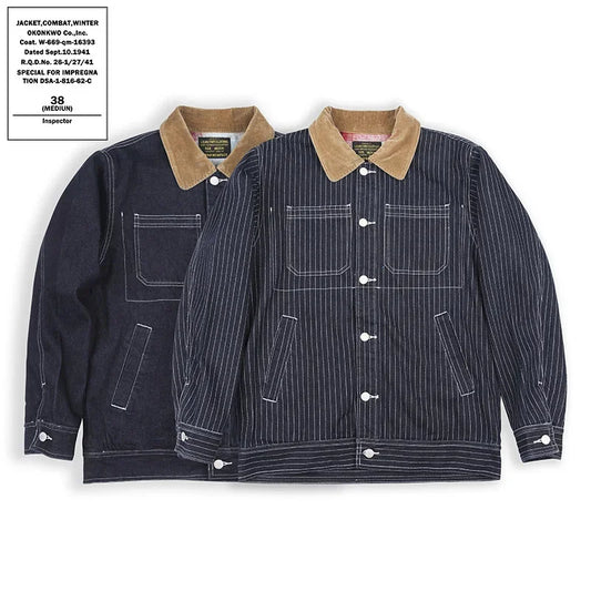 Okonkwo Men's Denim Coat