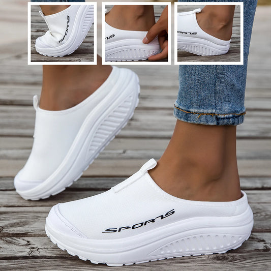Breathable Thin Mesh Half Sandals
