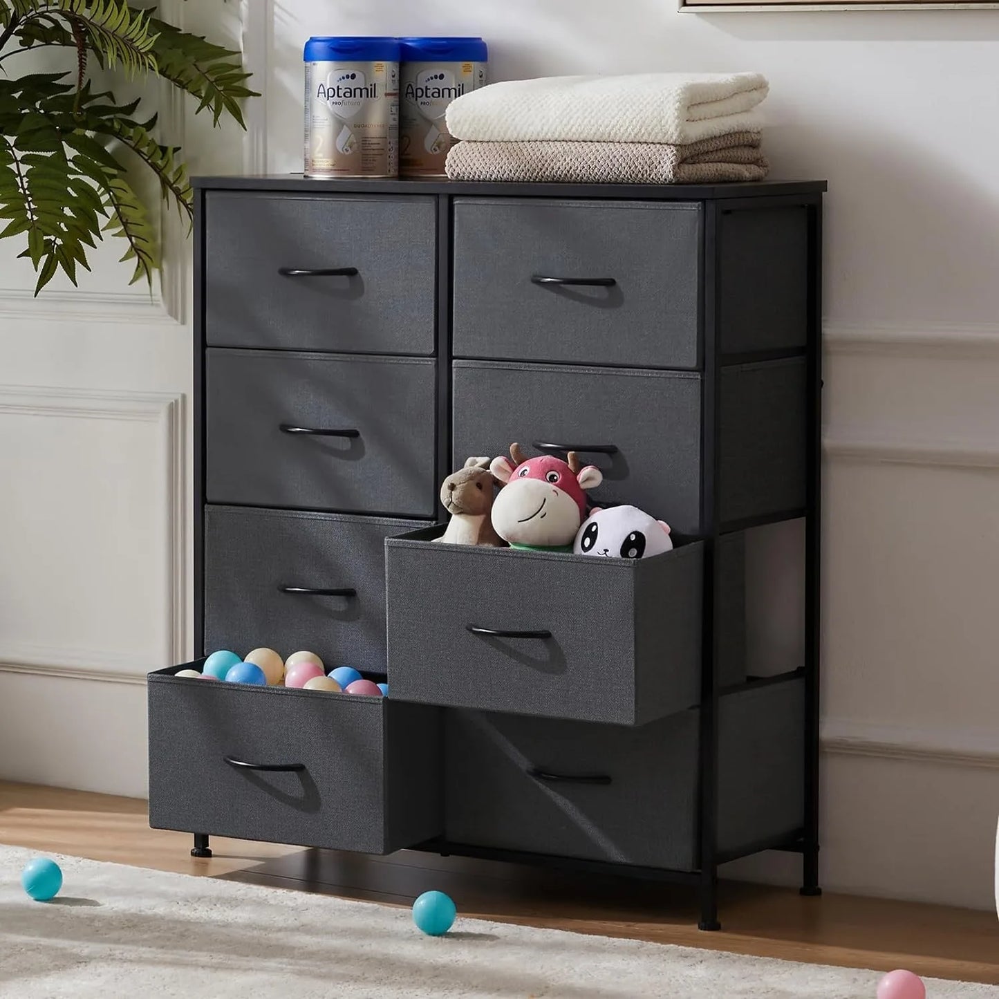 Organizer Storage Tower with 8 Drawers