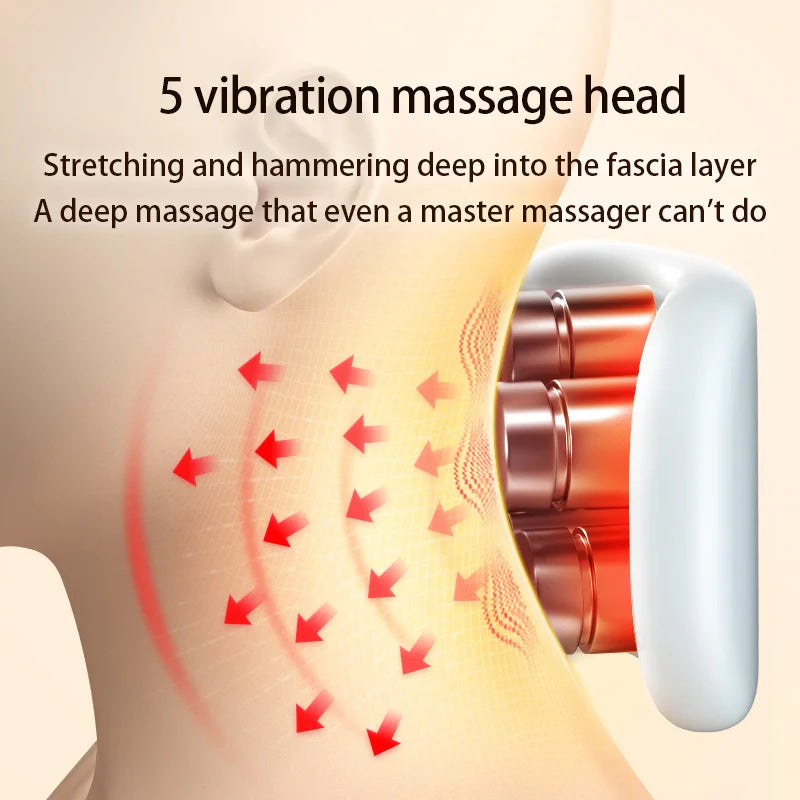 Smart Portable Shoulder Neck Massage Heating Compress