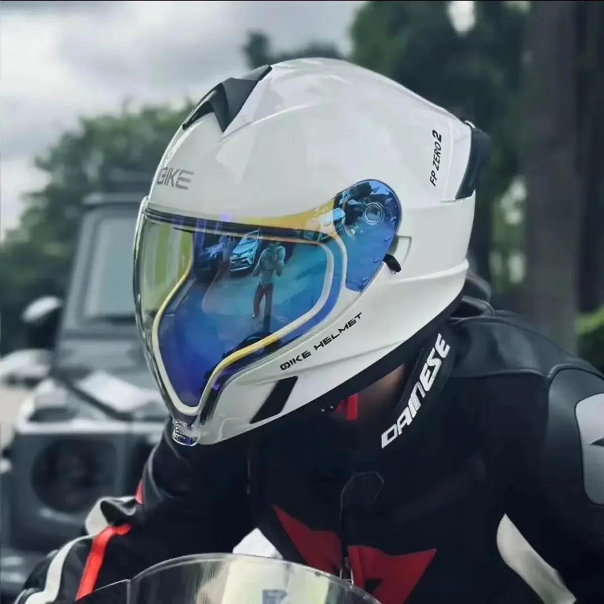 Motorcycle Helmet Full Face Double Lens