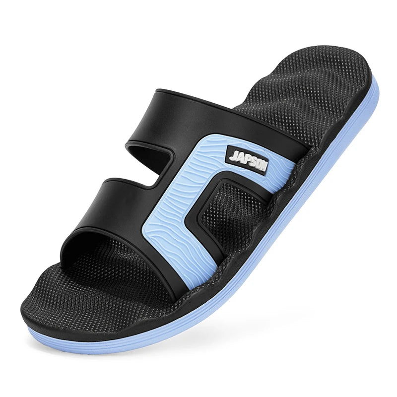 Men's Soft Slides Comfortable Slip-On Footwear