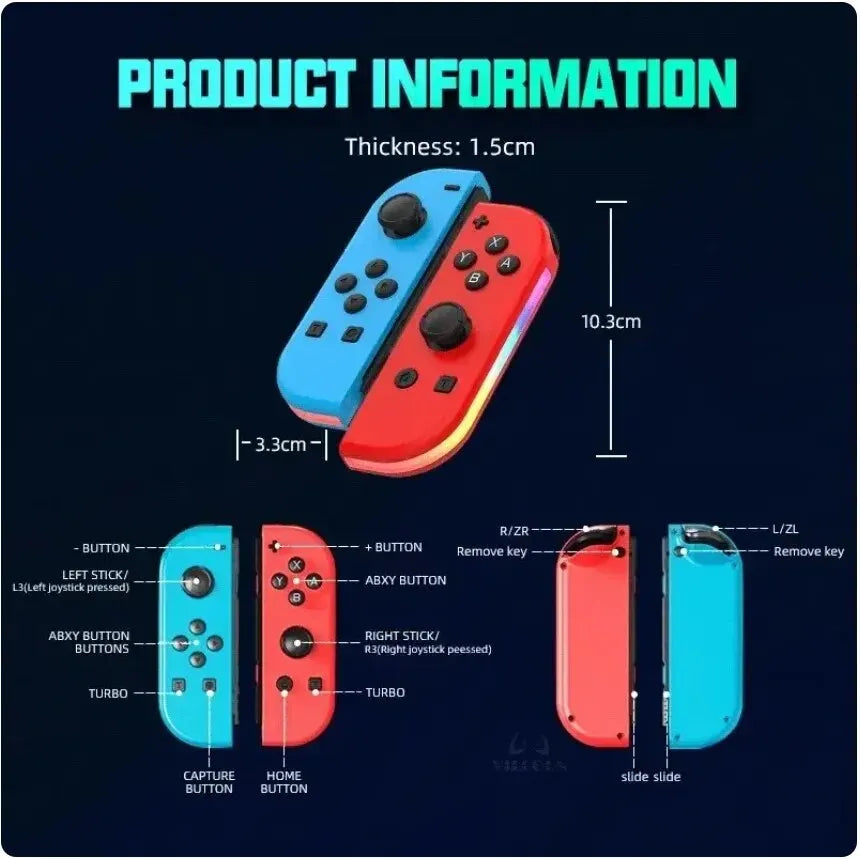 JOY 02 Wireless Gamepad for Nintendo Switch/Lite/Oled