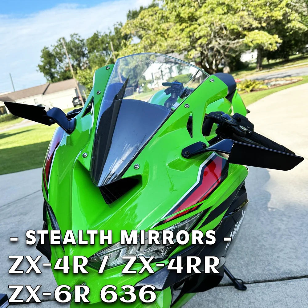 Ninja Accessories Motorcycle Stealth Mirrors