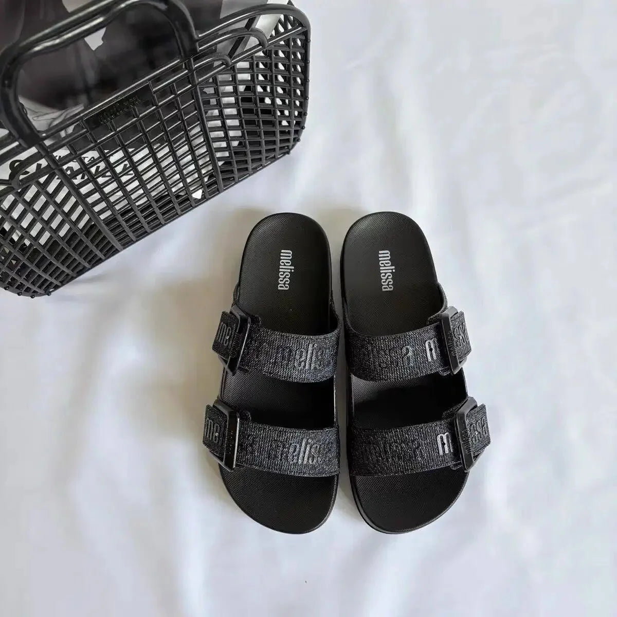 Wide Face Cool Open Toe Jelly Shoes