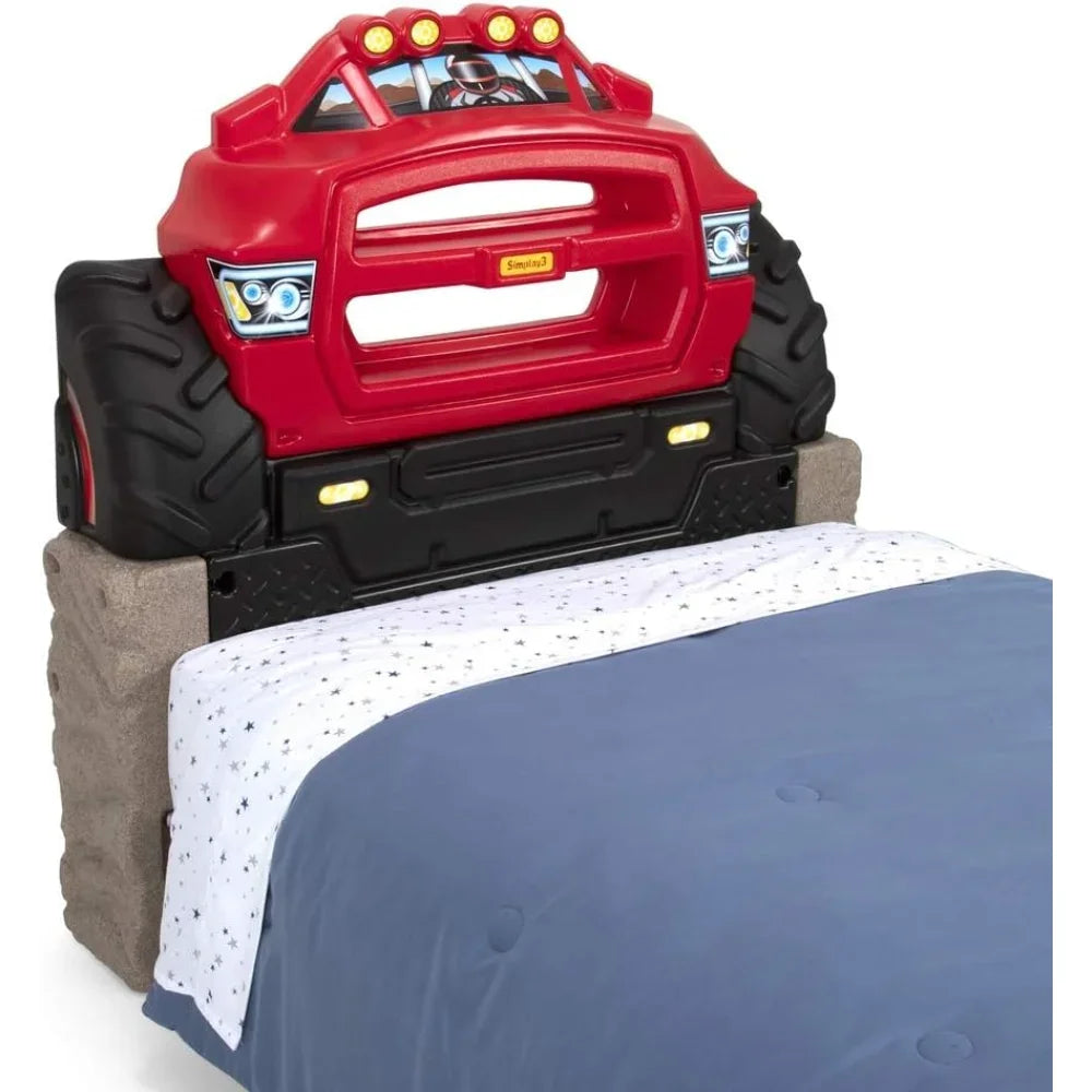 Monster Truck Bed Headboard Twin Size