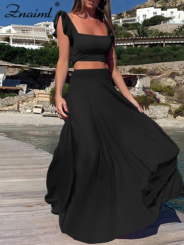 Elegant Two 2 Piece Evening Outfit