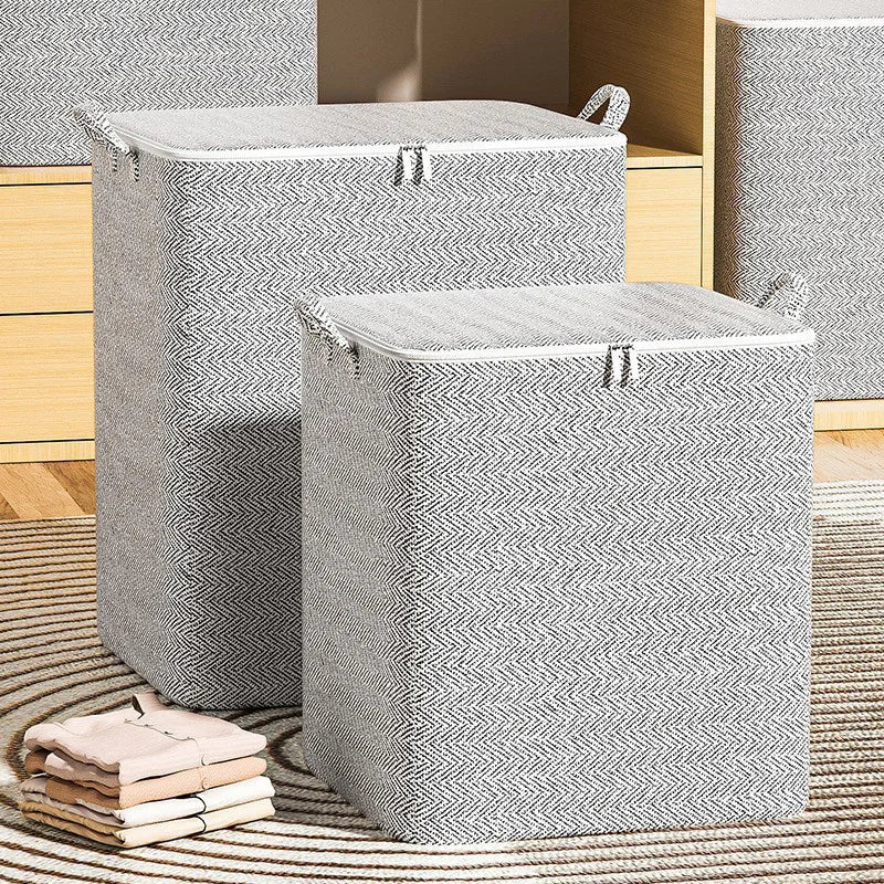 Large-capacity household storage box