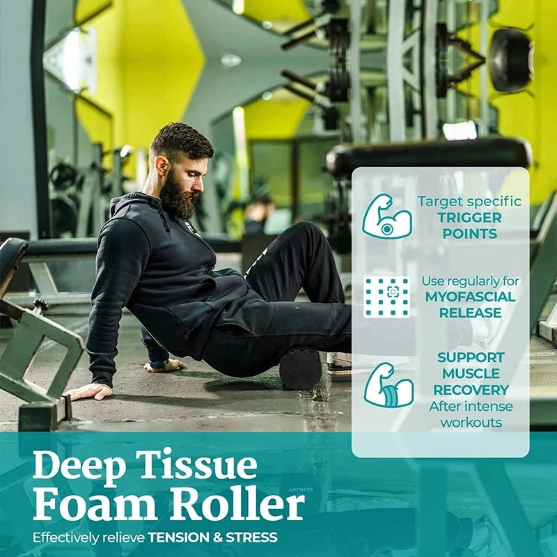 Yoga Fitness Foam Roller Body Massager