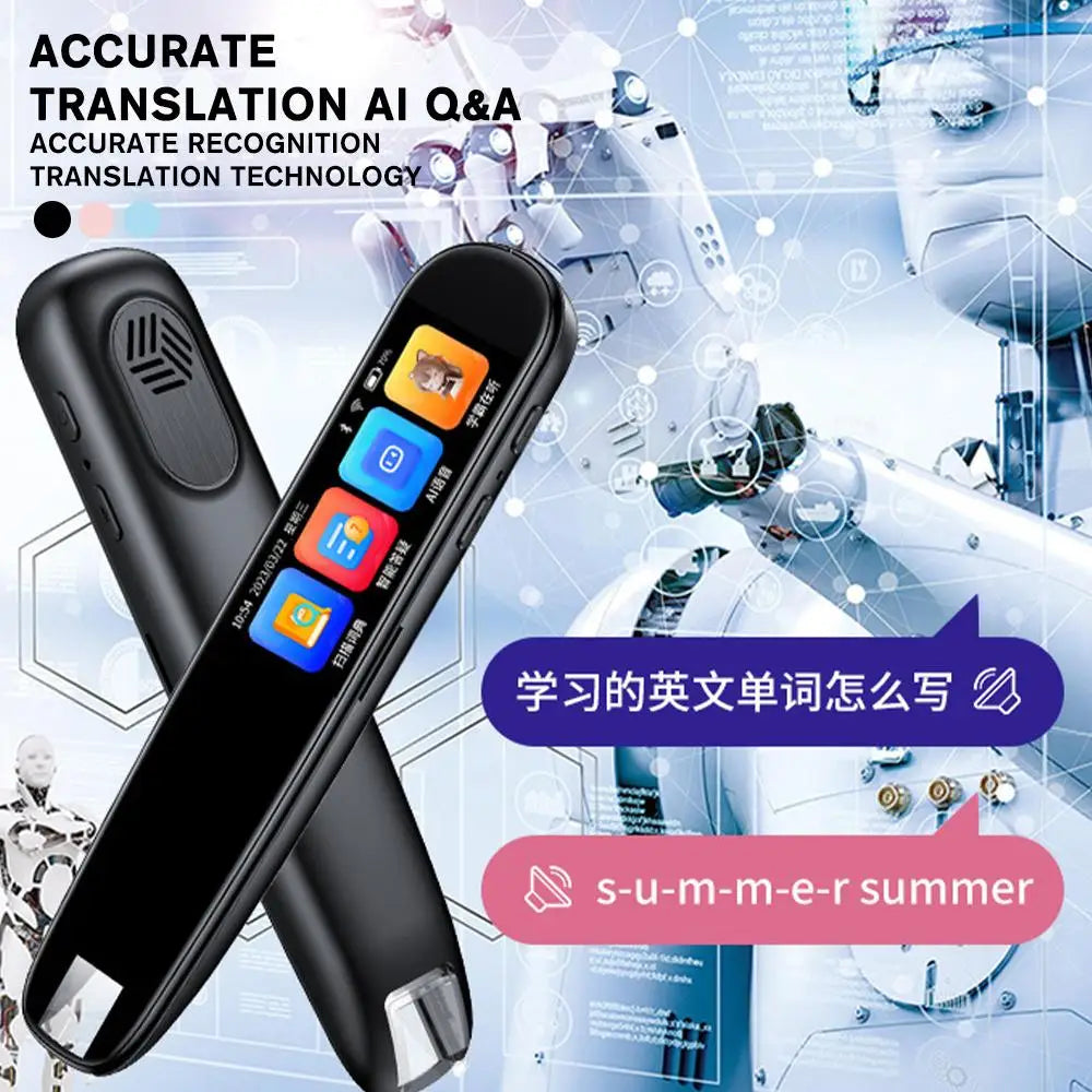 Intelligent Scanning Point Reading 123 Languages Translator Pen