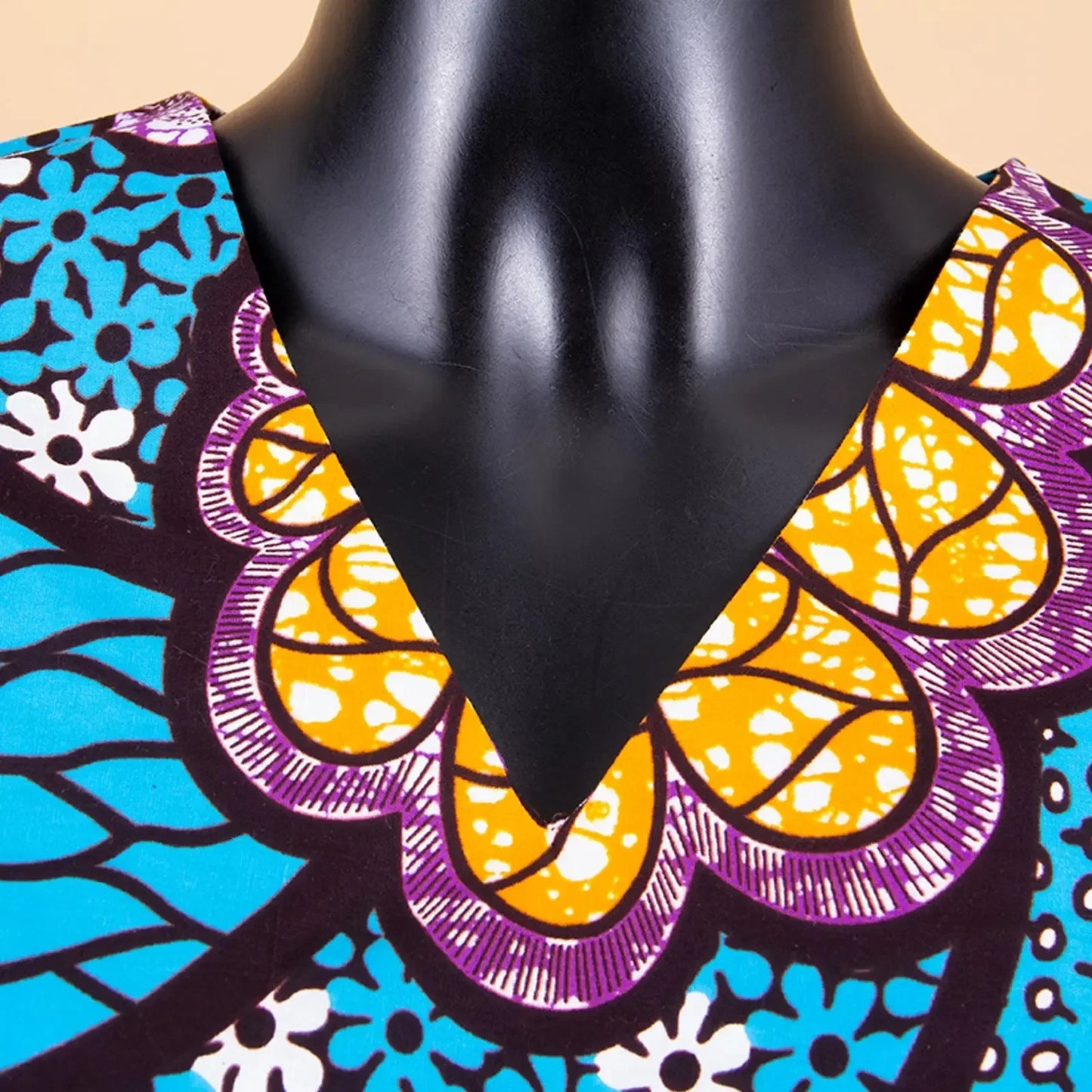African Dashiki Bodycon Long Dress