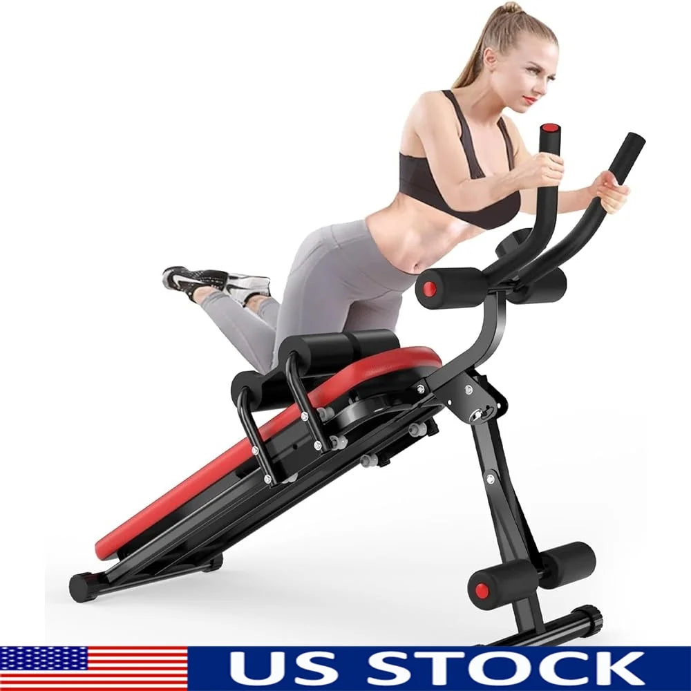 Ab Machine Adjustable Resistance Stomach Trainer