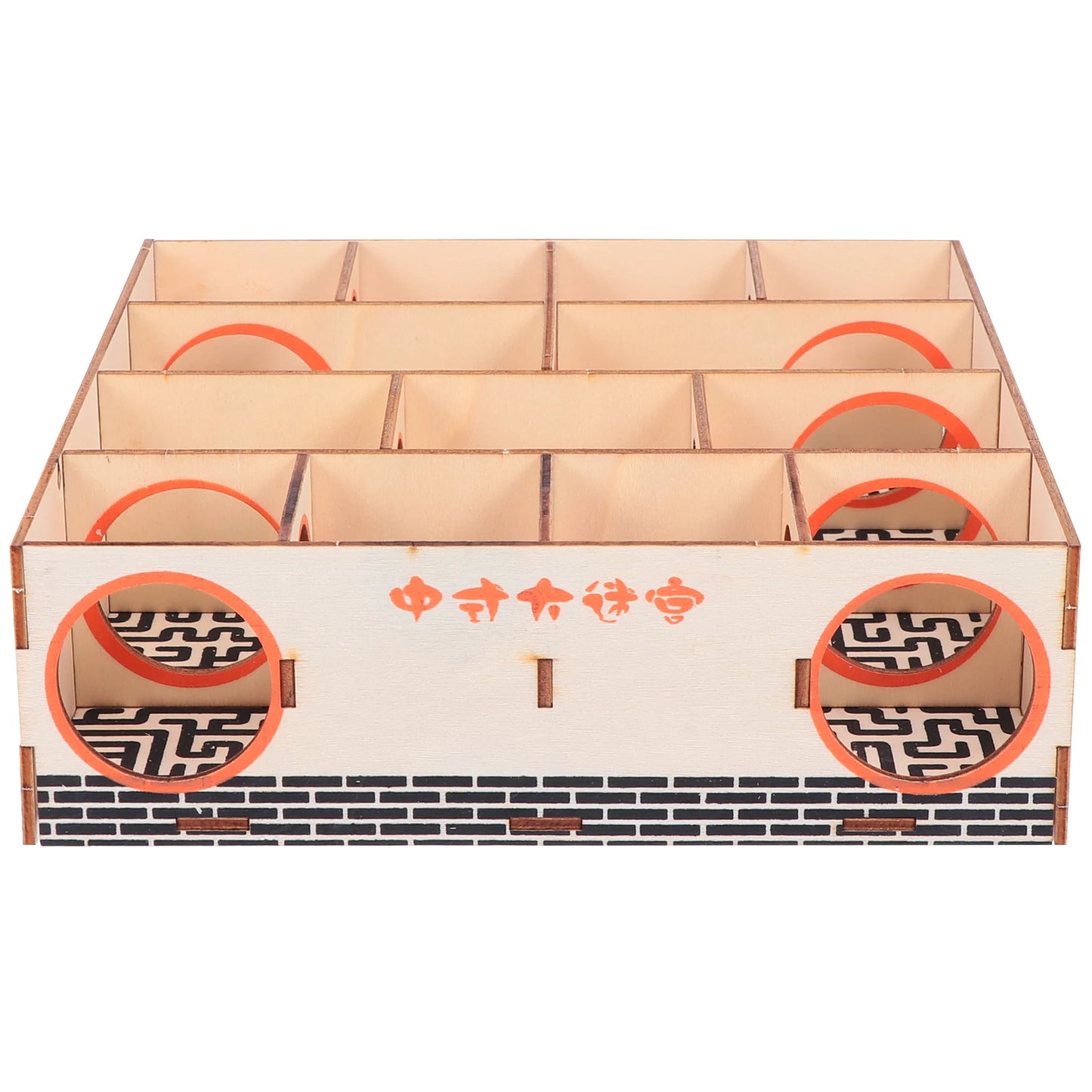 Wooden Hamster Maze Tunnel Small Pet
